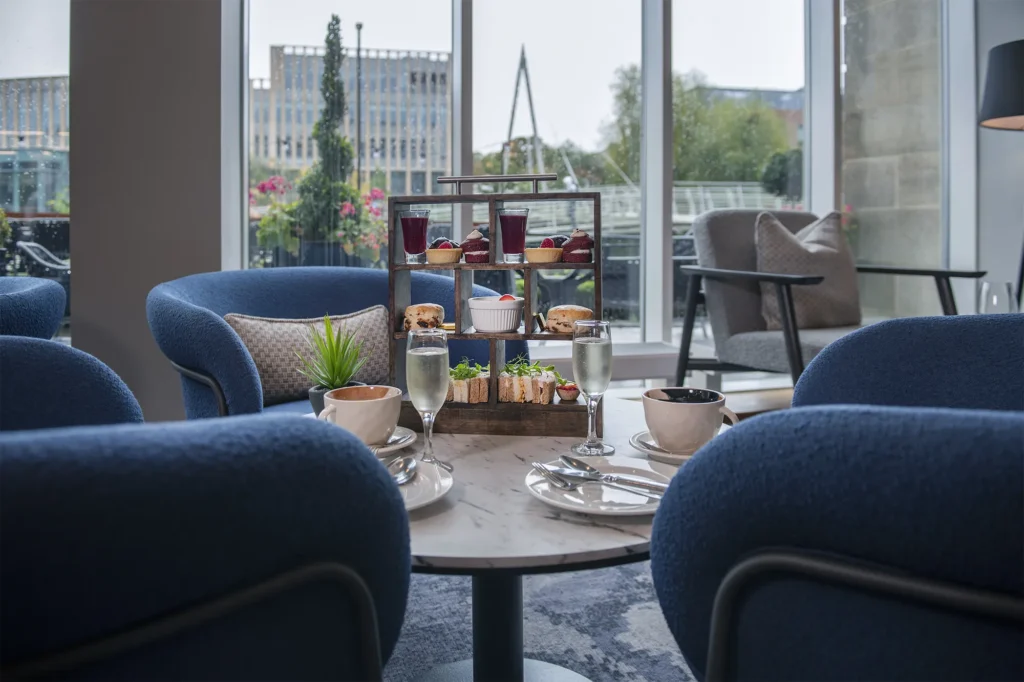 Afternoon tea in Durham at Radisson Blu Hotel