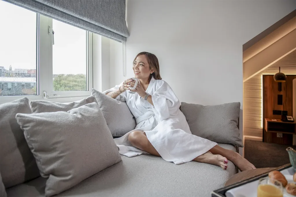 Premium room with river view at Radisson Blu Durham
