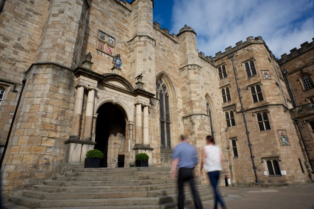 Durham Castle entrance