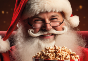 Santa at the movies