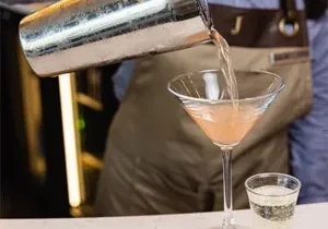 Drinks at Jozef's cocktail bar in Durham